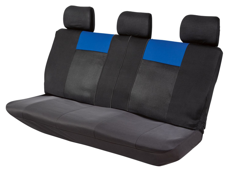 Gehe zu Vollbildansicht: ULTIMATE SPEED® Autositzschonbezüge, Set für 2 Vordersitze, 1 Rücksitzbank und 5 Kopfstützen - Bild 4