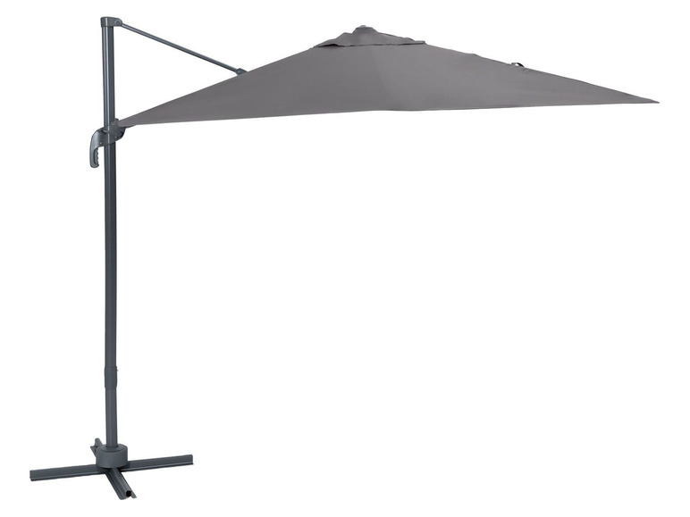 Go to full screen view: FLORABEST® cantilever parasol, with foot pedal - Image 1