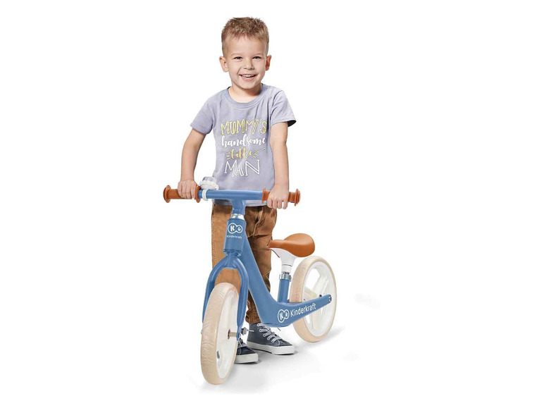 Gehe zu Vollbildansicht: Kinderkraft Laufrad »Fly Plus«, Retro-Optik, ultraleicht, rutschfeste Gummigriffe - Bild 15