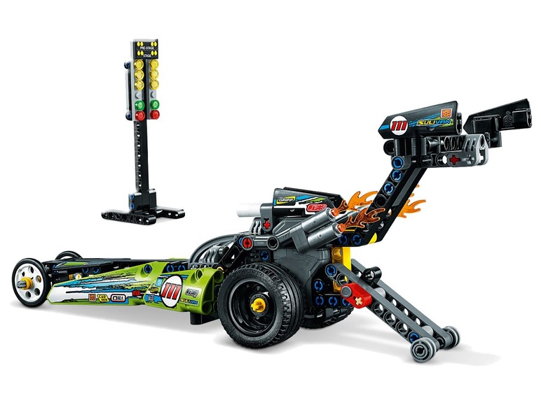 Gehe zu Vollbildansicht: LEGO® Technic 42103 »Dragster Rennauto« - Bild 5