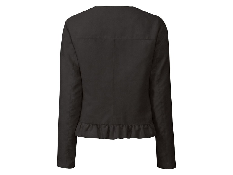Gehe zu Vollbildansicht: ESMARA® Jacke Damen, in Velourslederoptik, seitliche Eingrifftaschen und Reißverschluss - Bild 14