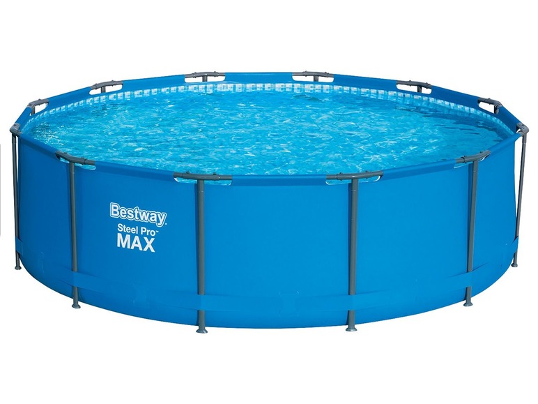 Gehe zu Vollbildansicht: Bestway Pool »Steel ProMAX™«, Stahlrahmenpool-Set, Filterpumpe, Sicherheitsleiter - Bild 2