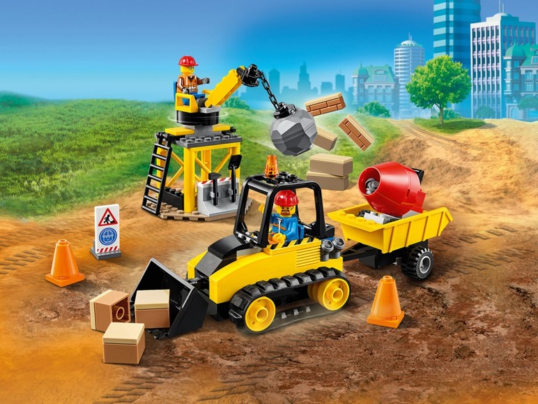 Gehe zu Vollbildansicht: LEGO® City 60252 »Bagger auf der Baustelle« - Bild 5