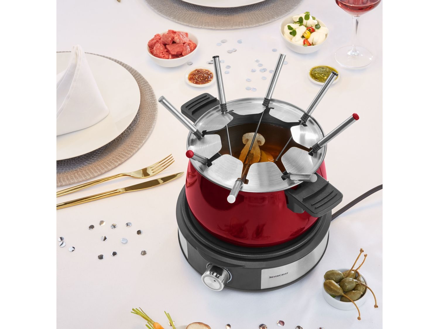 SILVERCREST® Elektrisches Fondue SFE 1500 D3 Lidl.de