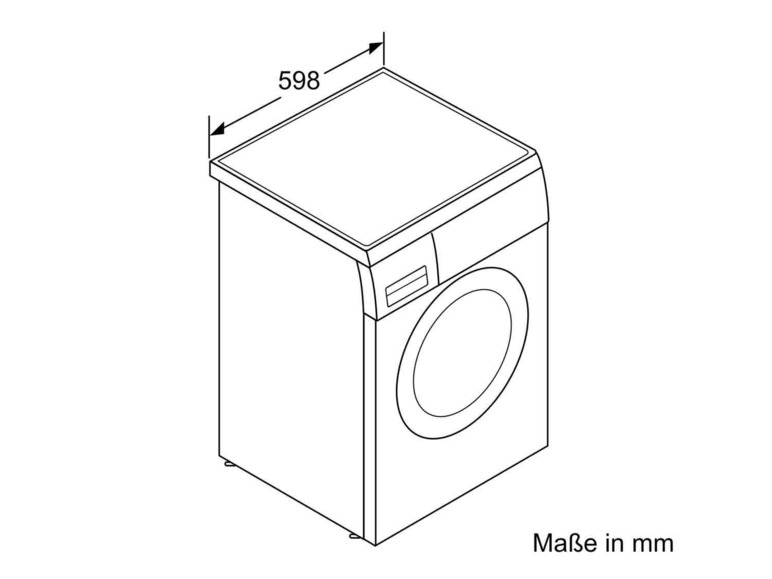 Gehe zu Vollbildansicht: BOSCH WUU28T20 Serie 6 Waschmaschine, unterbaufähig - Bild 4