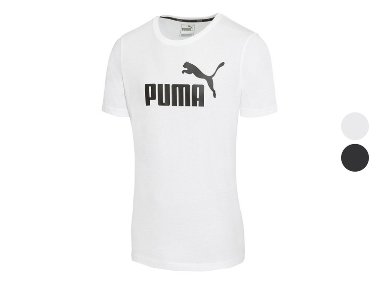 Gehe zu Vollbildansicht: Puma T-Shirt Herren, Regular Fit, aus reiner Baumwolle - Bild 1