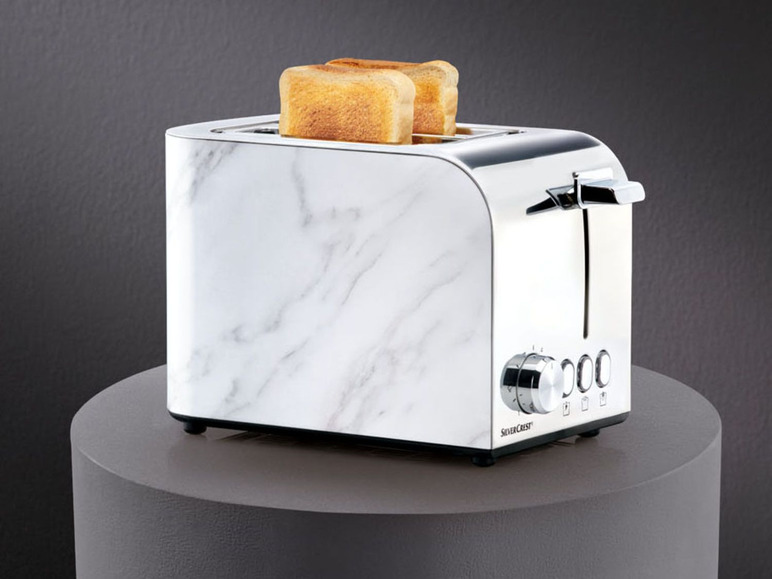Gehe zu Vollbildansicht: SILVERCREST® Toaster, 850 Watt, 6-Stufen-Bräunungsregler - Bild 12