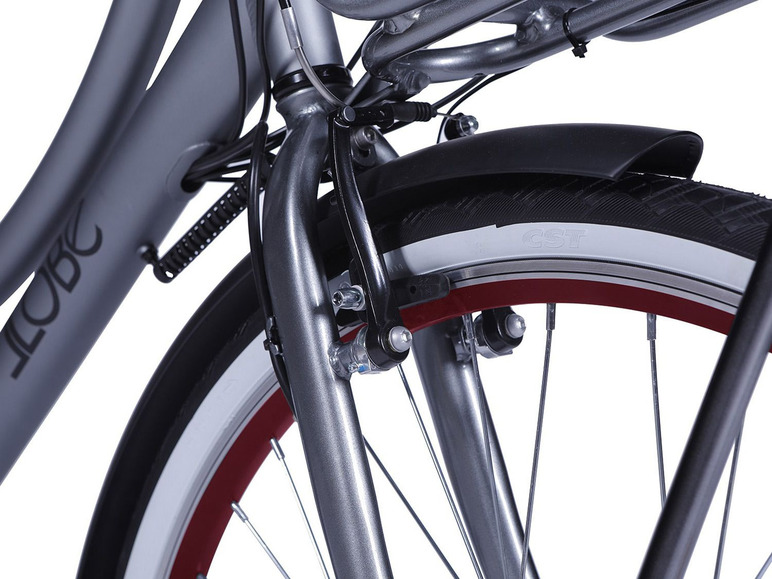 Gehe zu Vollbildansicht: Llobe E-Bike »Rosendaal 2«, Damen, 28 Zoll, 80 - 130 km Reichweite, grau - Bild 10