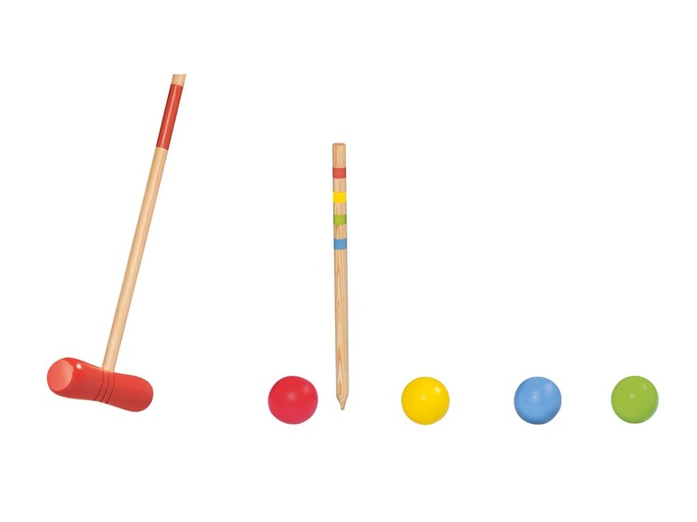 Gehe zu Vollbildansicht: PLAYTIVE® Minigolf-, Krocket-, Kubb-Wikingerschach und Wurfspiel, ab 4 oder 6 Jahren - Bild 10