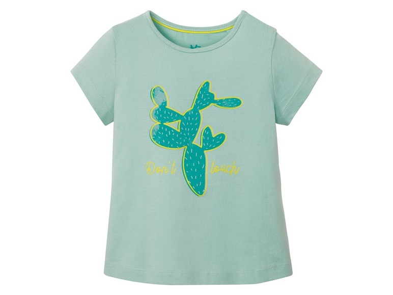 Gehe zu Vollbildansicht: LUPILU® Kleinkinder T-Shirts Mädchen, 2 Stück, aus Baumwolle - Bild 18