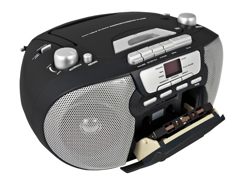Gehe zu Vollbildansicht: Karcher RR 5040 Oberon tragbares Radio mit CD-Player - MW / UKW - Kassette - Bild 7