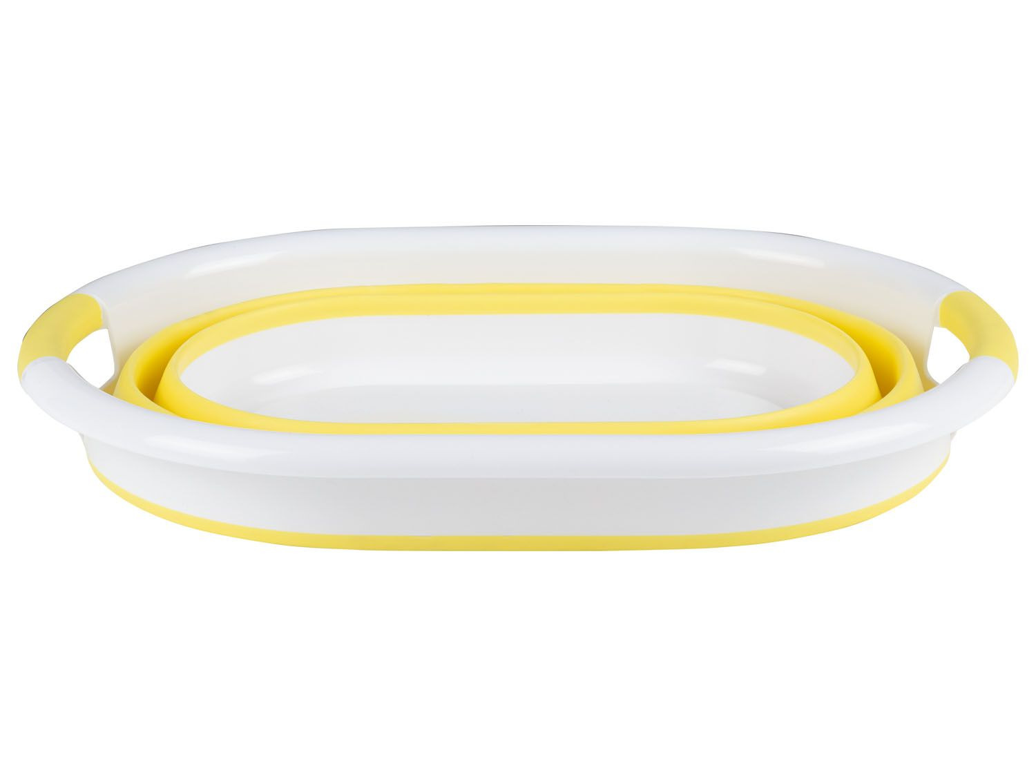 AQUAPUR® Wäschekorb, 17 l Fassungsvermögen, faltbar, rutschfeste Griffe