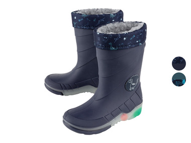 lidl gummistiefel blinken