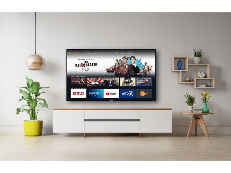 Gehe zu Vollbildansicht: homeX Fire TV - Fernseher / Smart TV (4K UHD, HDR, Alexa Sprachsteuerung, Triple-Tuner) [Modelljahr 2021] - Bild 9