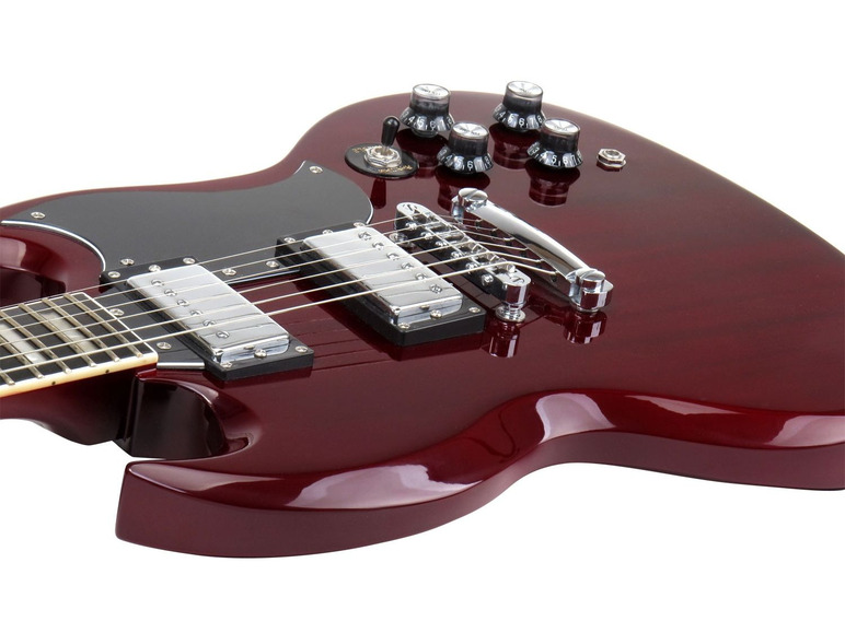 Gehe zu Vollbildansicht: Rocktile Pro SG-R E-Gitarre, Heritage Cherry - Bild 3