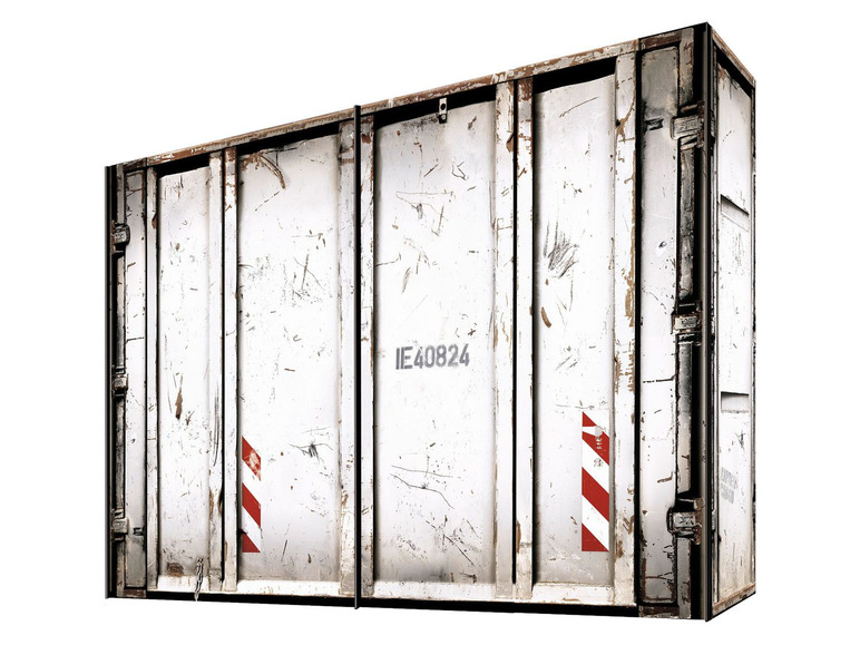 Gehe zu Vollbildansicht: Express Möbel Schwebetürenschrank »Cargo«, 2-türig, in Container-Optik, „Made in Germany“ - Bild 13