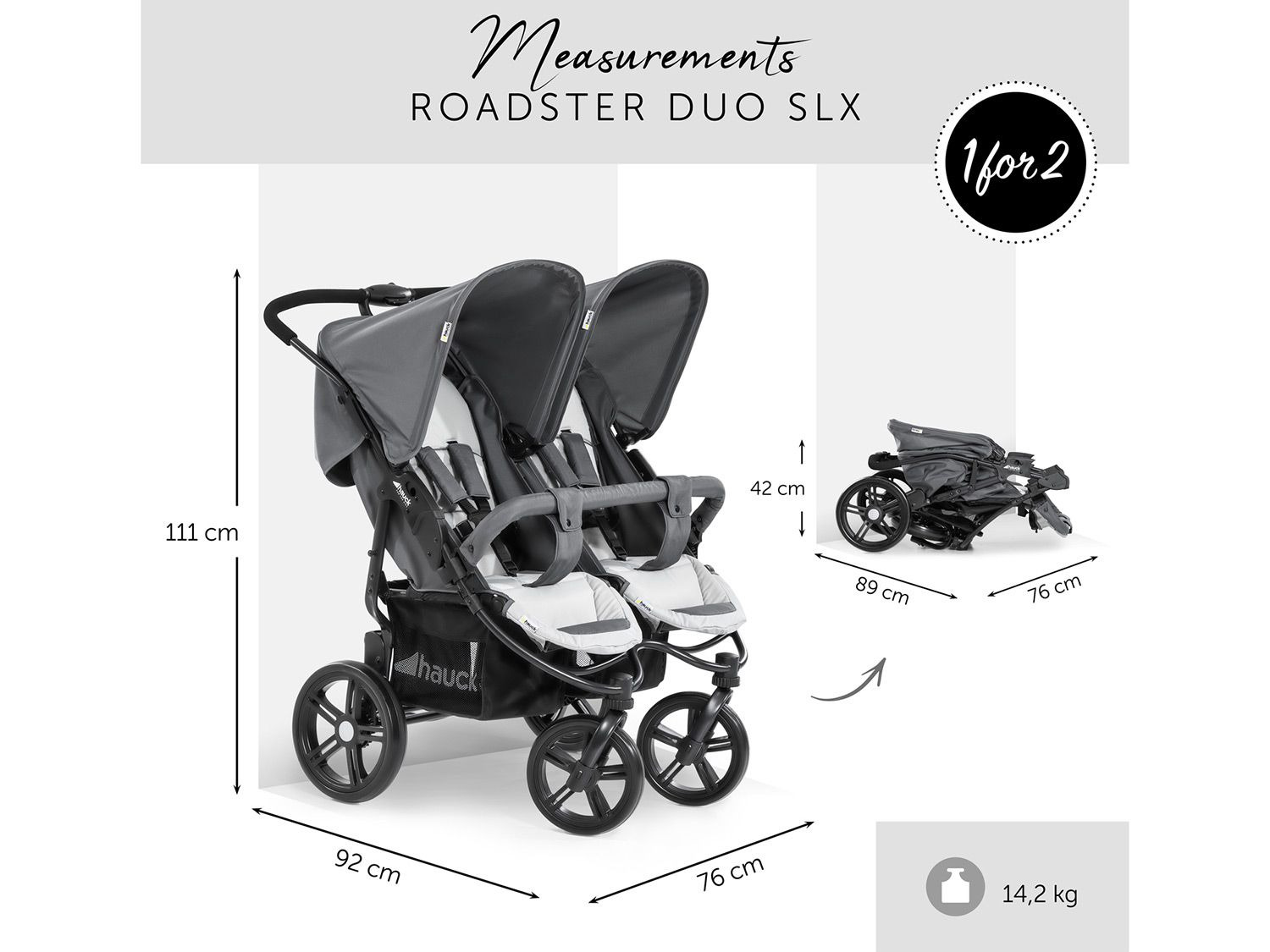 hauck duo stroller