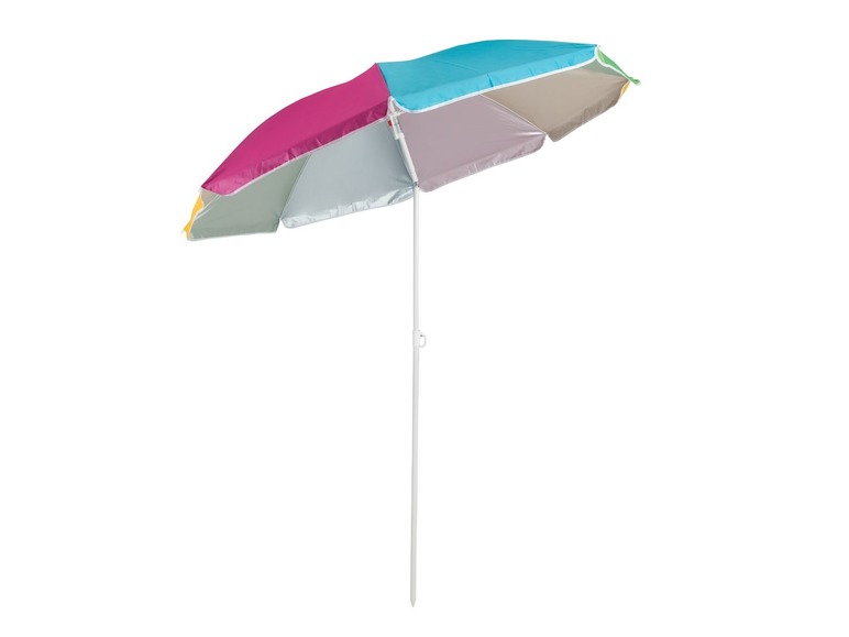 Gehe zu Vollbildansicht: CRIVIT® Sonnenschirm, 160 cm, mit Knickvorrichtung, höhenverstellbar, UV-Schutz 50+ - Bild 6