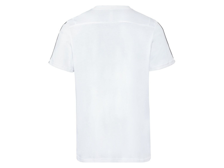 Gehe zu Vollbildansicht: adidas T-Shirt Herren, Regular Fit, mit Baumwolle - Bild 4