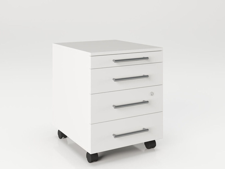 Gehe zu Vollbildansicht: Phoenix Neo SET Tisch+Rollcontainer, im modernen Design - Bild 14