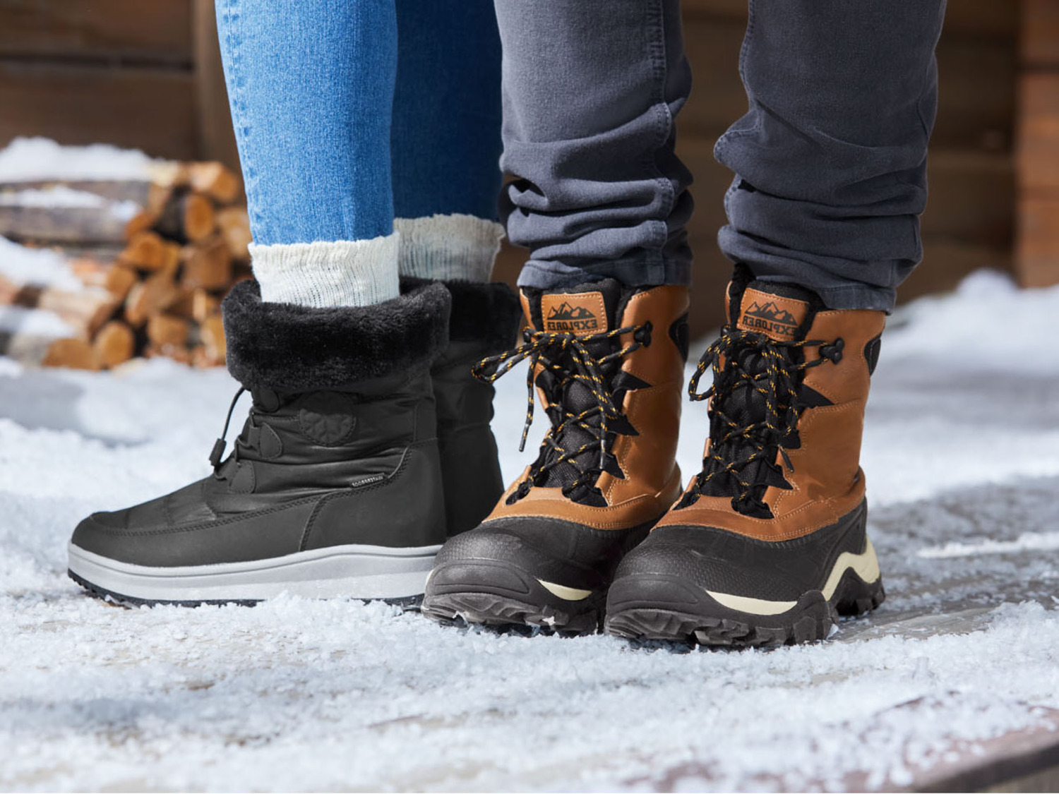 schneestiefel damen lidl