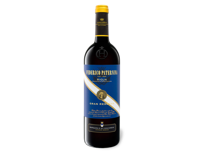 Gehe zu Vollbildansicht: Frederico Paternina Rioja Gran Reserva DOC trocken vegan, Rotwein 2013 - Bild 1