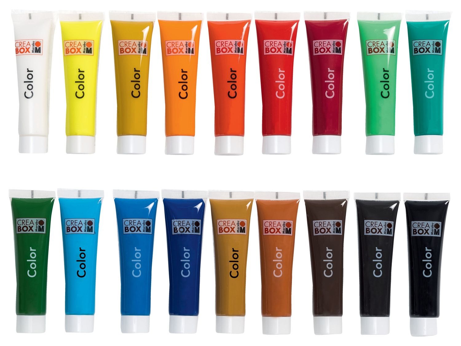 Marabu CREABOX Acrylfarben, 18teilig Lidl.de