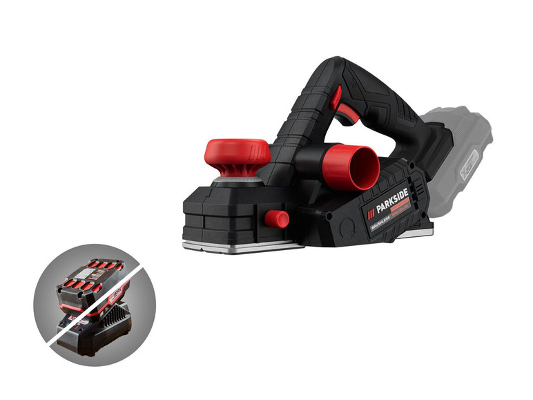 Go to full screen view: PARKSIDE PERFORMANCE 20 V cordless planer »PPHA 20-Li A1«, without battery and charger - Image 1