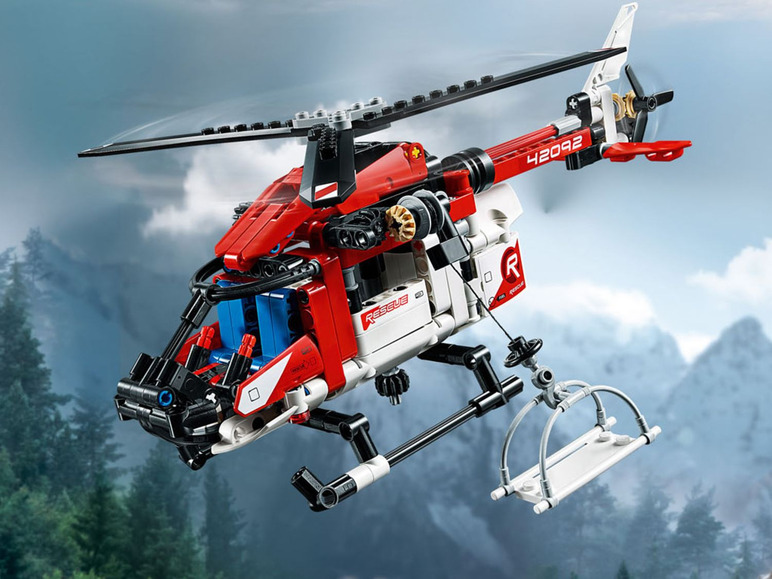 Gehe zu Vollbildansicht: LEGO® Technic 42092 »Rettungshubschrauber« - Bild 4