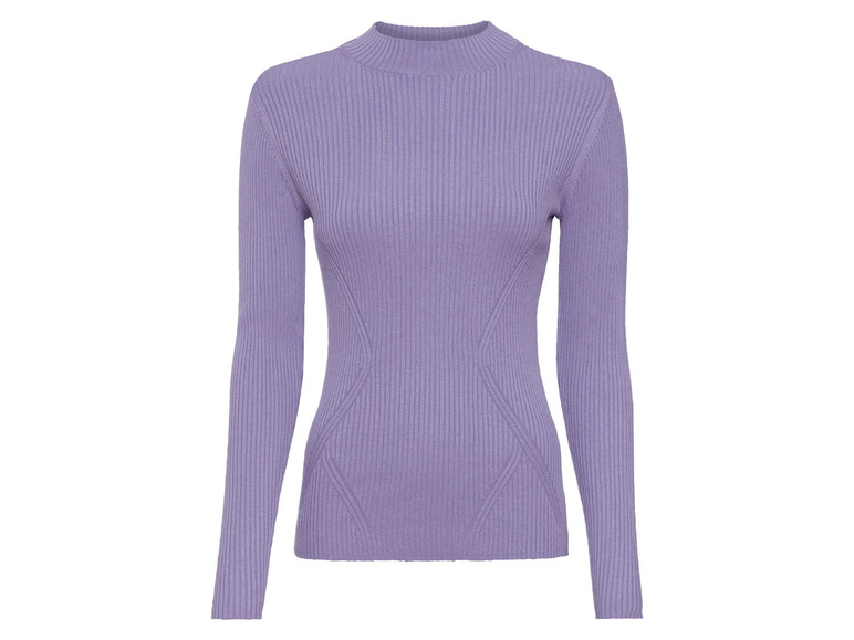 ESMARA® Pullover Damen, in Rippstrick-Qualität