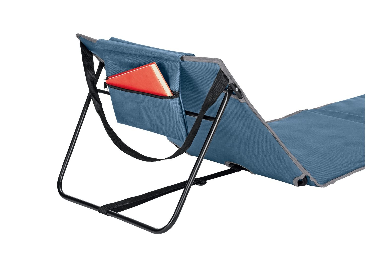 CRIVIT® Campingmatte, mit Rückenlehne, Aufbewahrungstasche, stufenlos