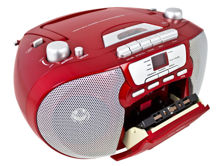 Gehe zu Vollbildansicht: Karcher RR 5040 Oberon tragbares Radio mit CD-Player - MW / UKW - Kassette - Bild 21
