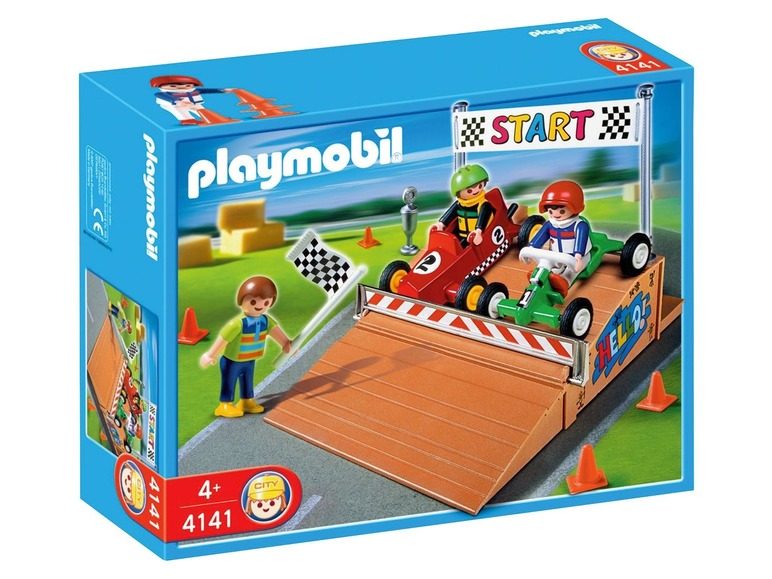 Gehe zu Vollbildansicht: Playmobil Playmobil »Kart Rennen«, ab 4 Jahren - Bild 1