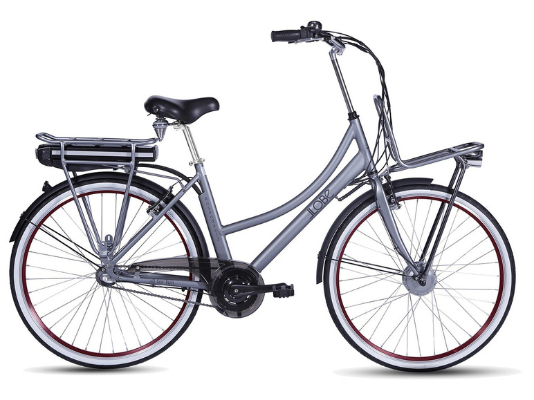 Gehe zu Vollbildansicht: Llobe E-Bike »Rosendaal 2«, Damen, 28 Zoll, 80 - 130 km Reichweite, grau - Bild 2