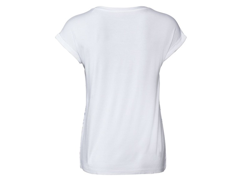 Gehe zu Vollbildansicht: ESMARA® Blusenshirt Damen, mit Ärmeln in Krempeloptik, aus Viskose-Qualität - Bild 4