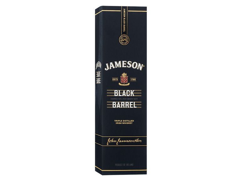 Gehe zu Vollbildansicht: Jameson Black Barrell Triple Distilled Irish Whiskey 40% Vol - Bild 3