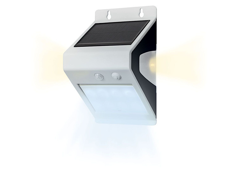 Gehe zu Vollbildansicht: LIVARNO LUX® LED-Solarleuchte, 2 Stück, mit Bewegungsmelder, Dämmerungssensor - Bild 2