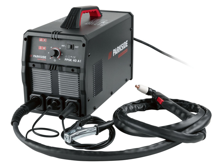 Go to full screen view: PARKSIDE PERFORMANCE plasma cutter with integrated »PPSK 40 A1« compressor - image 1