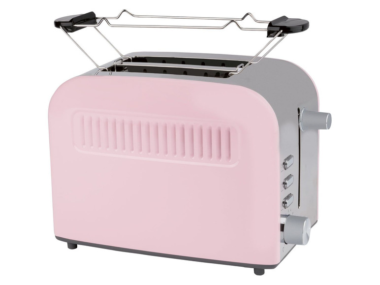 Gehe zu Vollbildansicht: SILVERCREST® Toaster, 920 Watt, mit 6-Stufen-Bräunungsregler, abnehmbarer Brötchenaufsatz - Bild 14