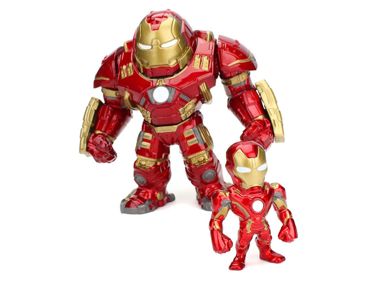 Gehe zu Vollbildansicht: DICKIE Marvel Hulkbuster und Ironman, ineinander verstaubar, ab 8 Jahren - Bild 6