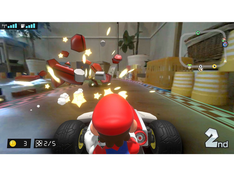 Gehe zu Vollbildansicht: Nintendo Mario Kart Live: Home Circuit - Luigi - Bild 5