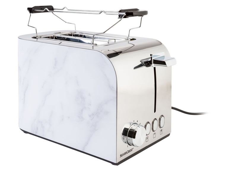 Gehe zu Vollbildansicht: SILVERCREST® Toaster, 850 Watt, 6-Stufen-Bräunungsregler - Bild 10