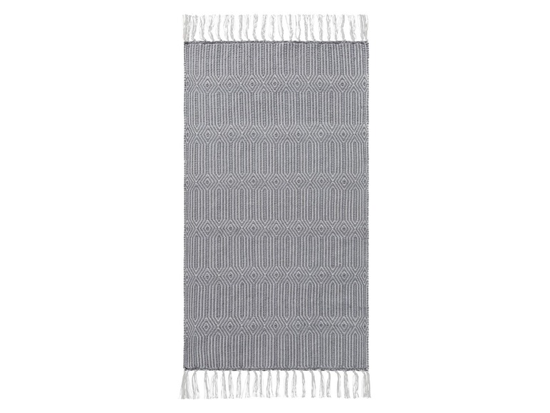 Gehe zu Vollbildansicht: MERADISO® Wendeteppich, 67 x 120 cm, aus reiner Baumwolle - Bild 4