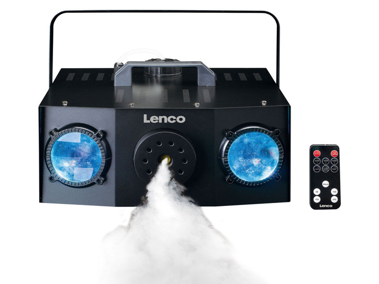 Gehe zu Vollbildansicht: Lenco Partymaschine, mit Dual-Matrix-RGB Lichtern und Nebelmaschine - Bild 5