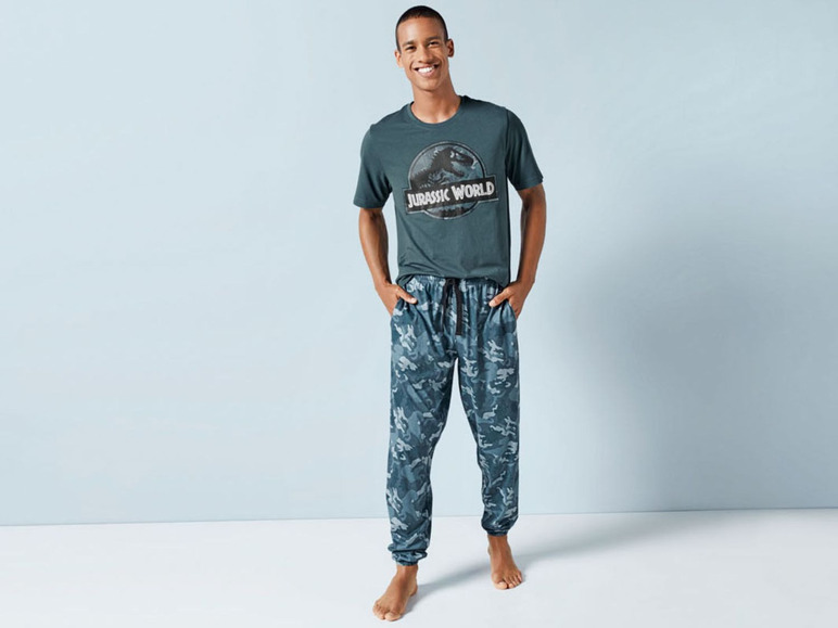 Gehe zu Vollbildansicht: LIVERGY® Pyjama Herren, mit Gummizugbund, mit Baumwolle - Bild 9