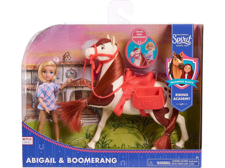 Gehe zu Vollbildansicht: Just Play Ltd. Spirit Collector Doll and Horse-Abigail/Boomerang - Spielwaren - Bild 1
