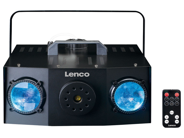 Gehe zu Vollbildansicht: Lenco Partymaschine, mit Dual-Matrix-RGB Lichtern und Nebelmaschine - Bild 4
