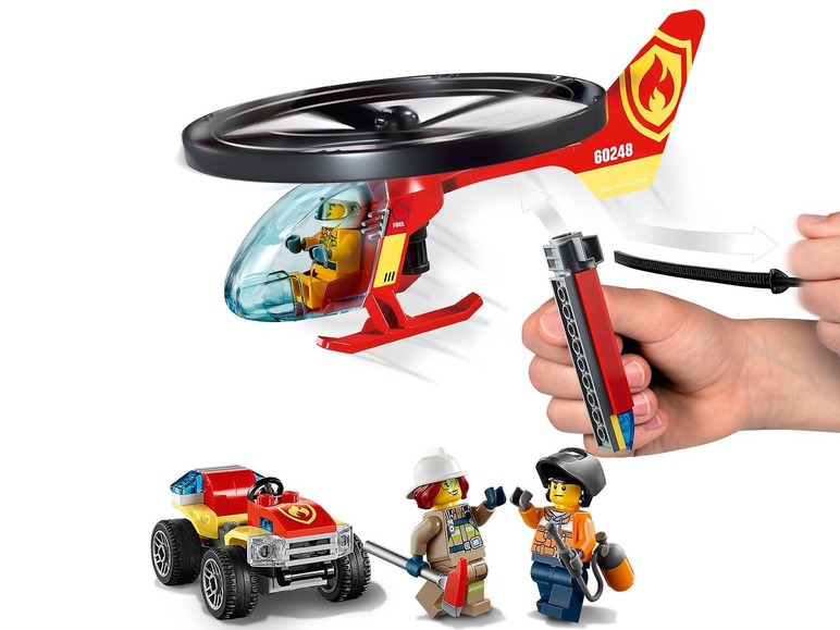 Gehe zu Vollbildansicht: LEGO® City 60248 »Einsatz mit dem Feuerwehrhubschrauber« - Bild 9