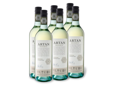6 x 0,75-l-Flasche Weinpaket Artan Chardonnay Limestone Coast Reserve trocken, Weißwein