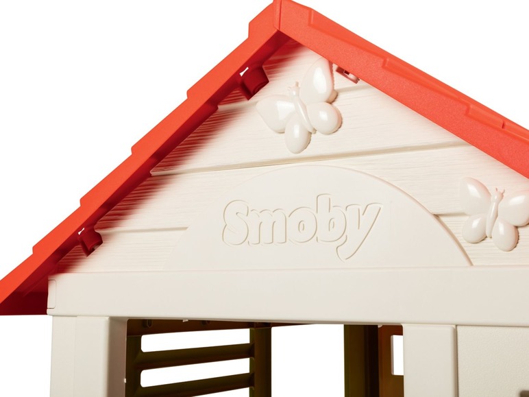 Gehe zu Vollbildansicht: SMOBY Lovely Haus, mit Eingangstür, aus Kunststoff, UV-stabil, ab 2 Jahren - Bild 5